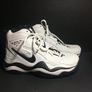 Rare Nike Zoom Air Mens Lace-Up and Velcro Shoes Hi Top Sneakers